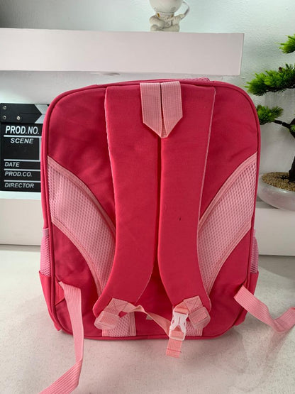 Sac à Dos Enfant Space Design Ludique Multi-Poches Rose – حقيبة مدرسية للأطفال لون وردي تنزوت