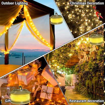 Guirlande lumineuse à rangement rapide pour camping 20m – مصباح تخييم 20 متر تنزوت