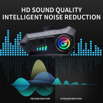 Microphone Casque Moto Sans Fil CL8 Bluetooth 5.3 avec Réduction Intelligente du Bruit – ميكروفون لاسلكي لسائقي الدراجات النارية - تنزوت
