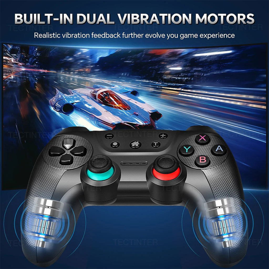 Manette de jeu sans fil 2.4G Compatible avec Android TV Box, Steam, PC, TVBOX, PS3 – يد تحكم لاسلكية تنزوت