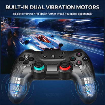 Manette de jeu sans fil 2.4G Compatible avec Android TV Box, Steam, PC, TVBOX, PS3 – يد تحكم لاسلكية تنزوت