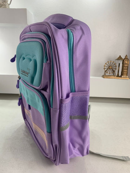 Sac à Dos Scolaire Orthopédique pour Enfants X-SHUAIQI Mauve – محفظة مدرسية للأطفال بنفسجي تنزوت