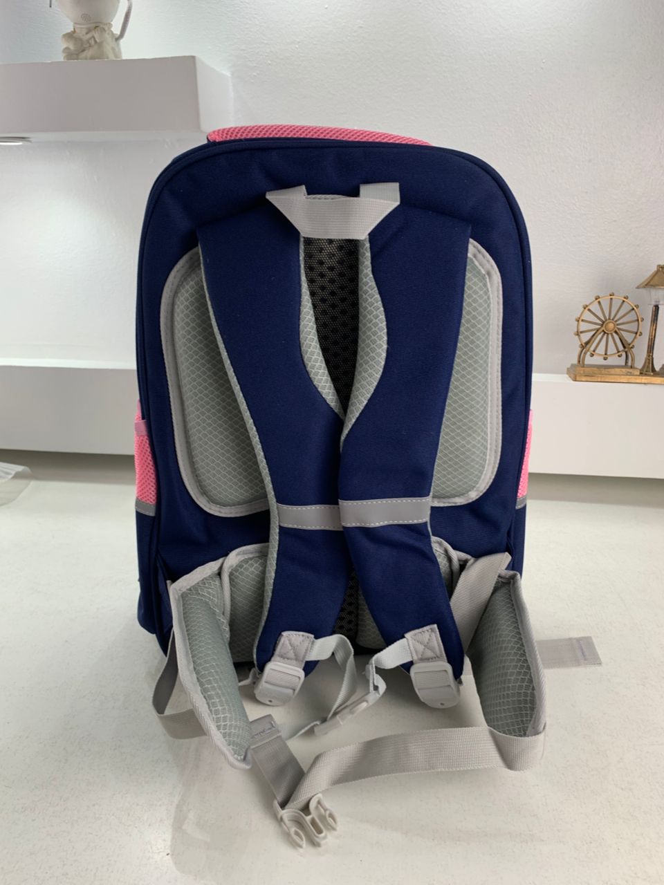 Sac à Dos Scolaire Orthopédique pour Enfants X-SHUAIQI Rose et Bleu – محفظة مدرسية للأطفال وردي وأزرق تنزوت