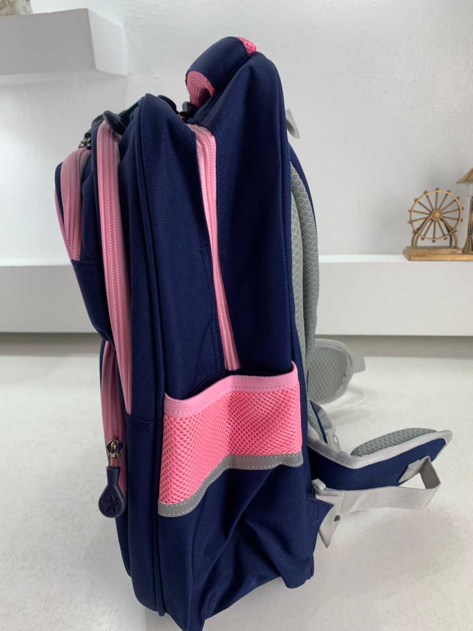 Sac à Dos Scolaire Orthopédique pour Enfants X-SHUAIQI Rose et Bleu – محفظة مدرسية للأطفال وردي وأزرق تنزوت