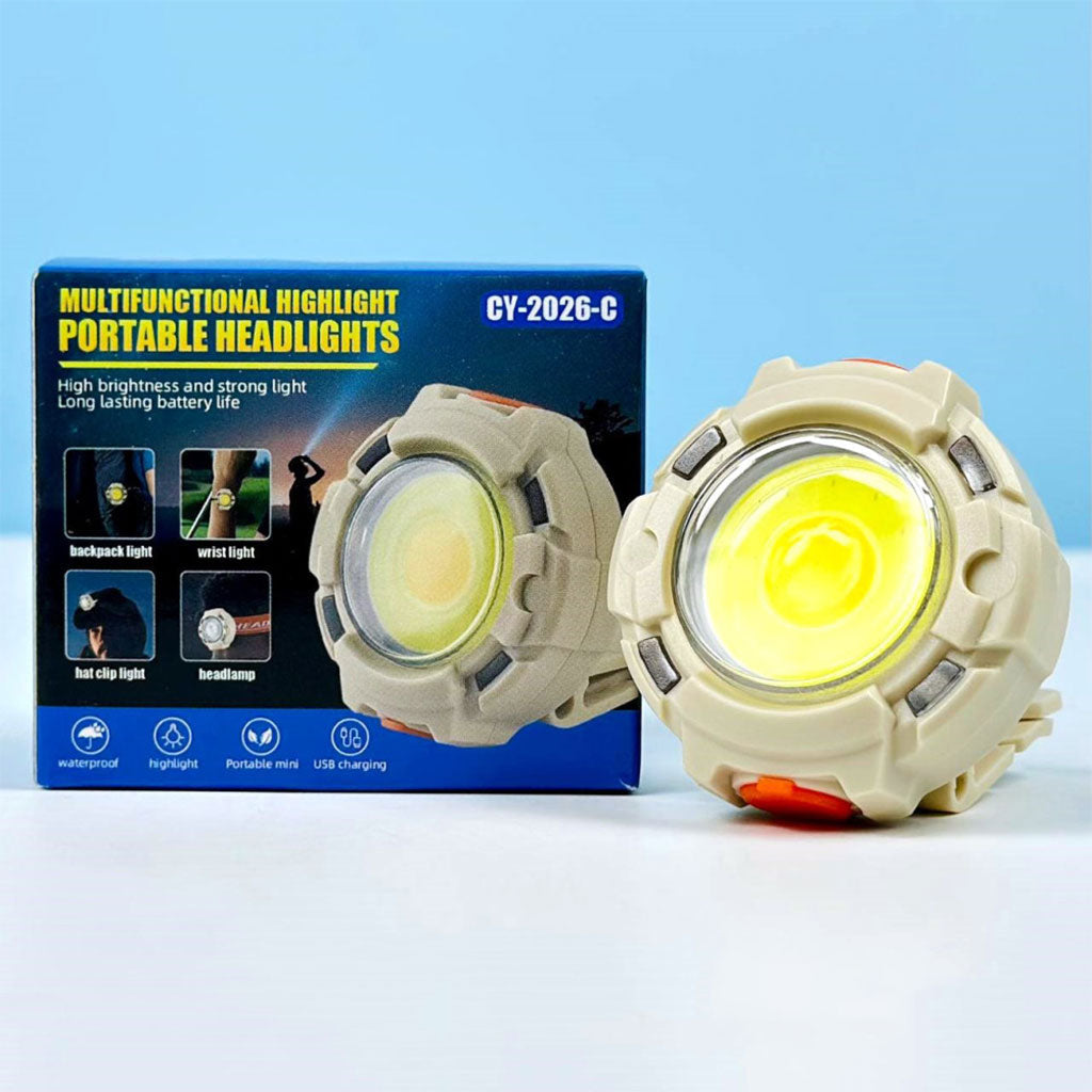 Lampe frontale LED Rechargeable 12000LM pour Camping CY2026C – مصباح رأس قابل للشحن تنزوت