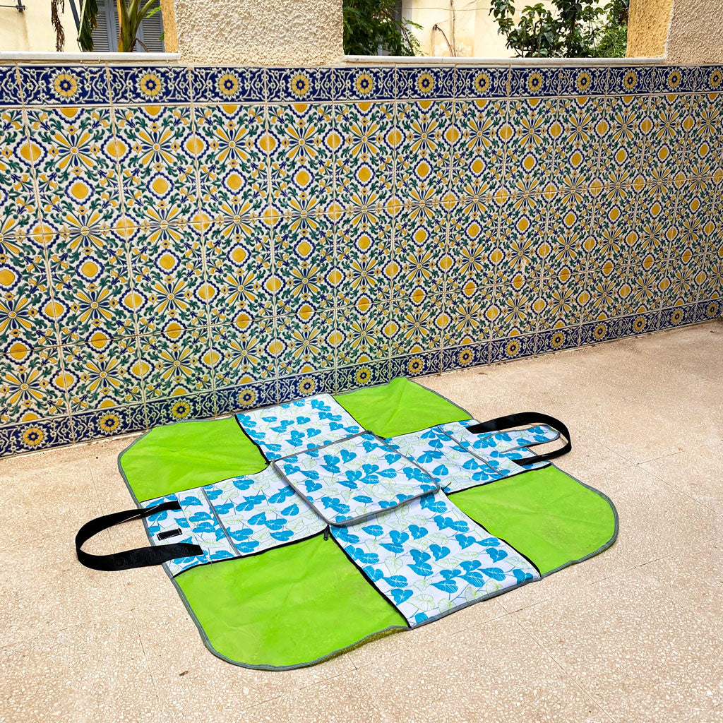 Sac de Camping Transformable en Tapis, Grande Capacité تنزوت