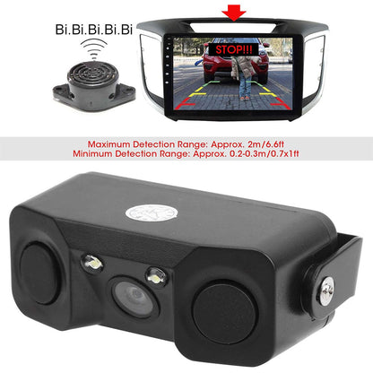 Kit de caméra de recule avec double capteur de de stationnement – كاميرة خلفية مع رادارات خلفية - تنزوت