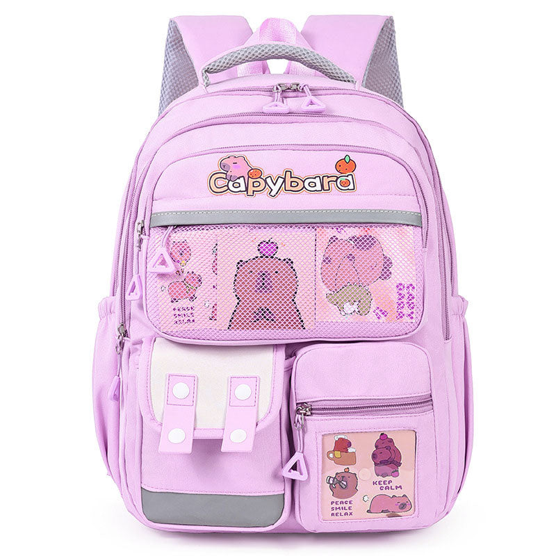 Sac-Dos-Enfant-Kawaii-Capybara-Noir-حقيبة-ظهر-للأطفال-سوداء.png