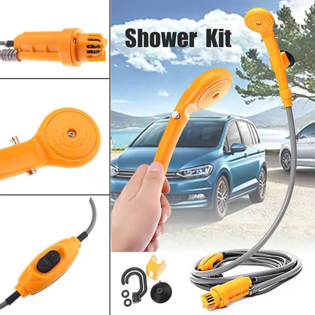 Douche Extérieure Portable Pour Camping et Voiture DC 12 V - تنزوت