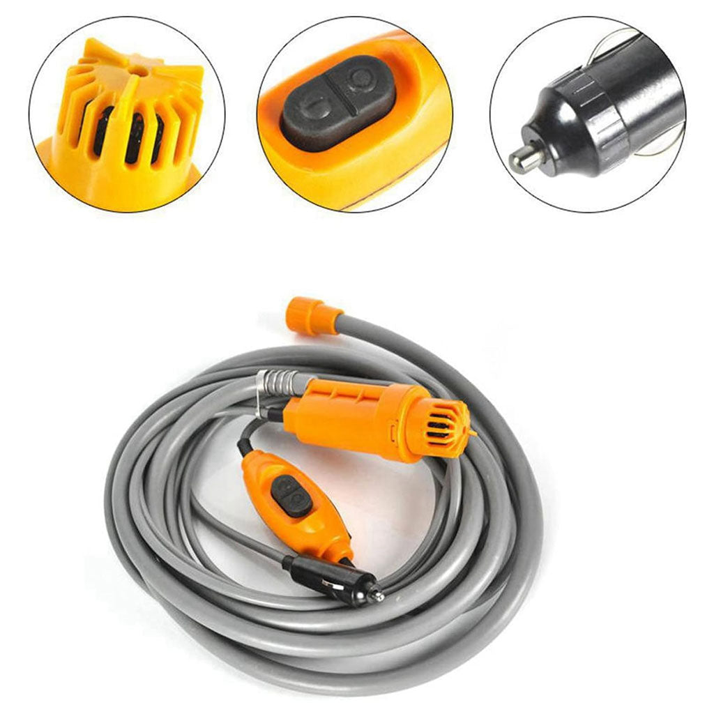 Douche Extérieure Portable Pour Camping et Voiture DC 12 V - تنزوت
