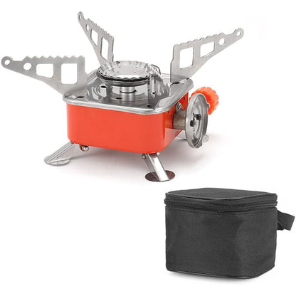 Mini réchaud à gaz pliable en métal pour camping – موقد غاز محمول تنزوت