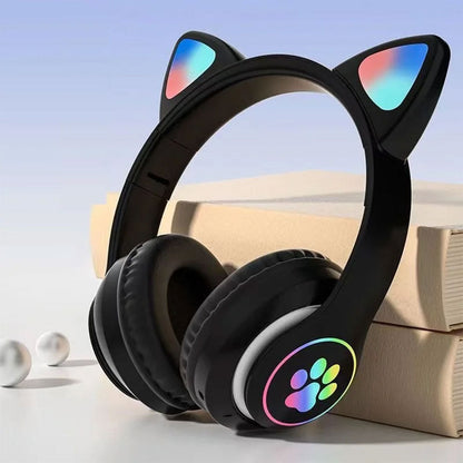 Casque Bluetooth Sans Fil Oreilles de Chat XY-231 - تنزوت