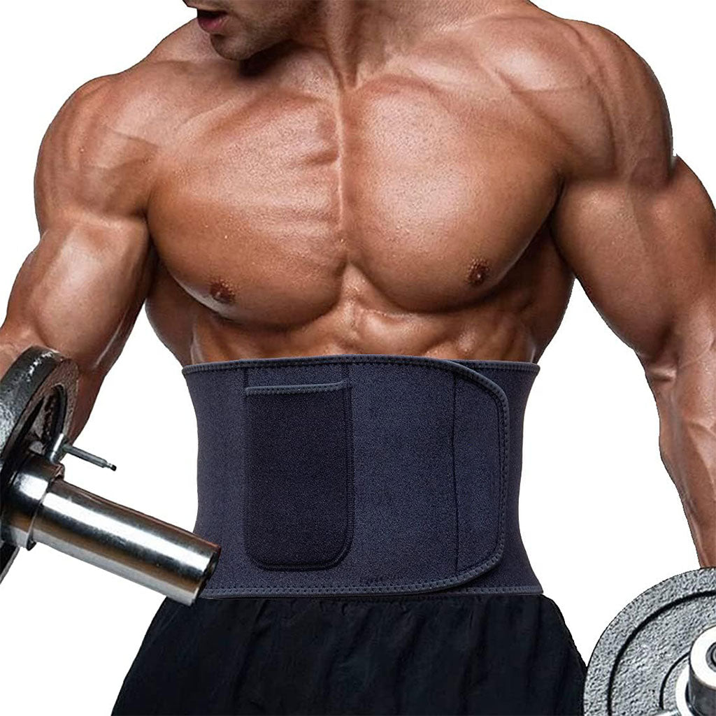 Ceinture de sudation pour Homme et Femme avec Poche Extérieure – حزام تنحيف تنزوت