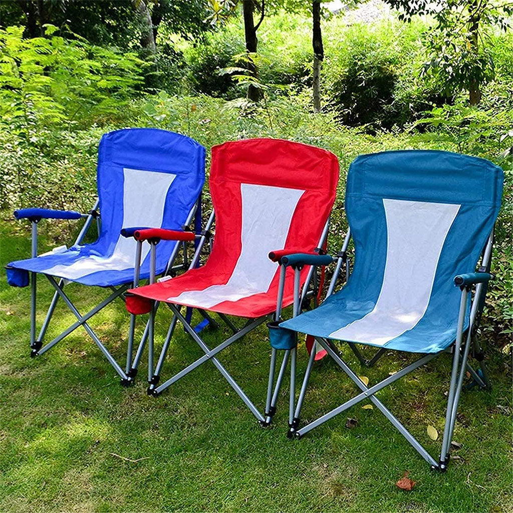 Chaise de camping pliable légère et durable de qualité supérieure avec porte-gobelet – كرسي تخييم جودة عالية - تنزوت