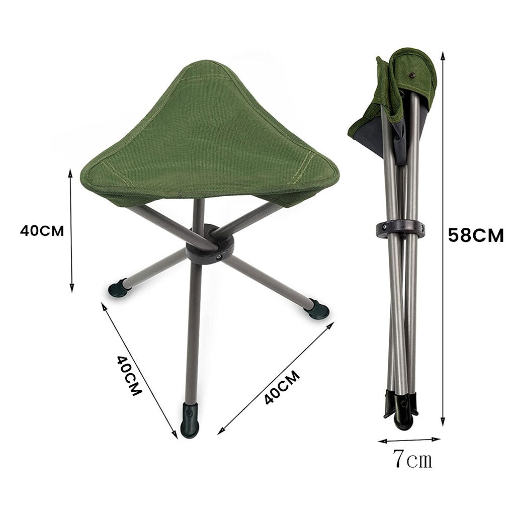 Tabouret Pliable Portable de Camping Facile à Transporté – كرسي محمول تنزوت