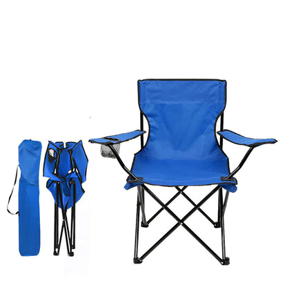 Chaise Pliante Portable avec Accoudoir Porte-Gobelet et Sac de Transport تنزوت