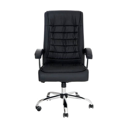 Chaise de Bureau Présidentiel LUXE avec base pivotante et ressorts ensachés – كرسي مكتب مريح وجودة عالية تنزوت