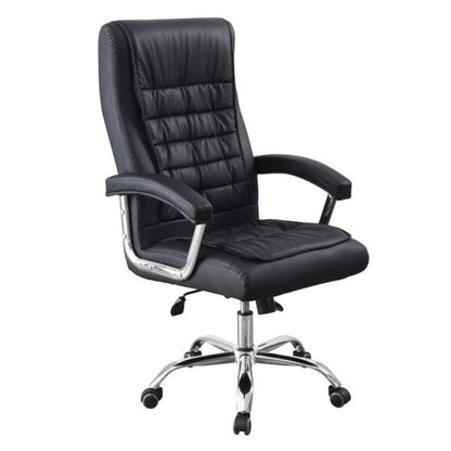 Chaise de Bureau Présidentiel LUXE avec base pivotante et ressorts ensachés – كرسي مكتب مريح وجودة عالية تنزوت