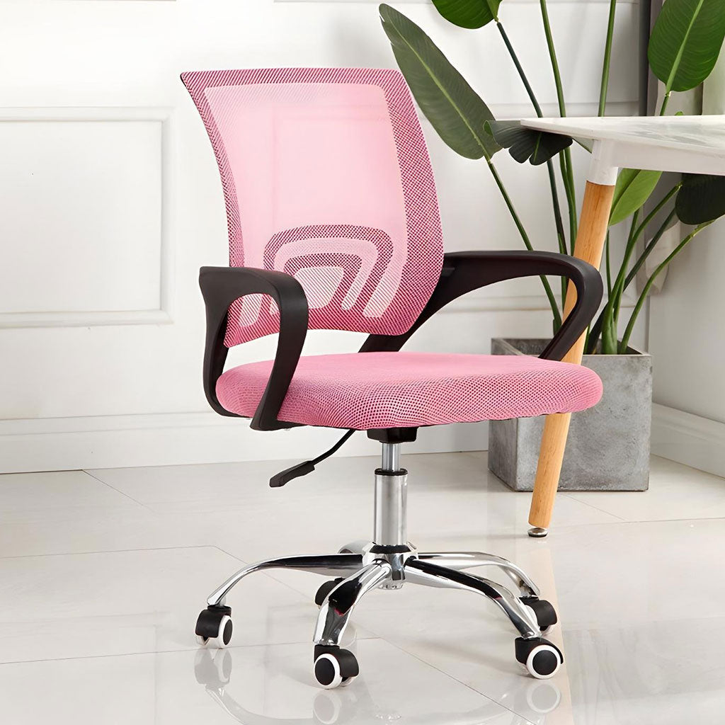 Chaise-de-Bureau-Ergonomique-avec-Support-Lombaire-Rose-كرسي-مكتب-مريح-مع-دعامة-للظهر.png