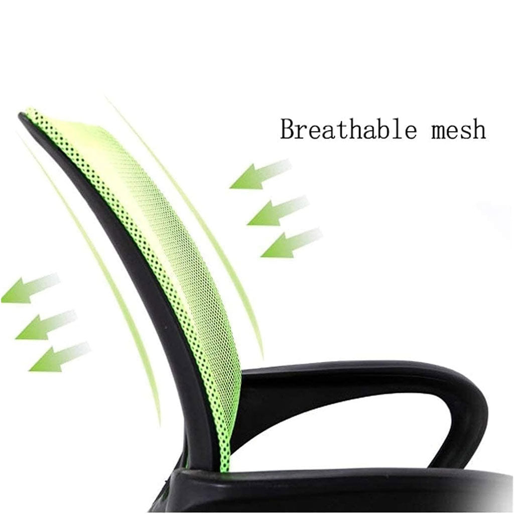 Chaise de Bureau Ergonomique avec Support Lombaire Vert – كرسي مكتب مريح مع دعامة للظهر تنزوت