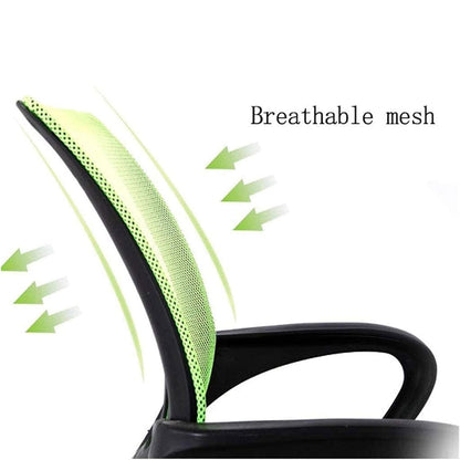 Chaise de Bureau Ergonomique avec Support Lombaire Vert – كرسي مكتب مريح مع دعامة للظهر تنزوت