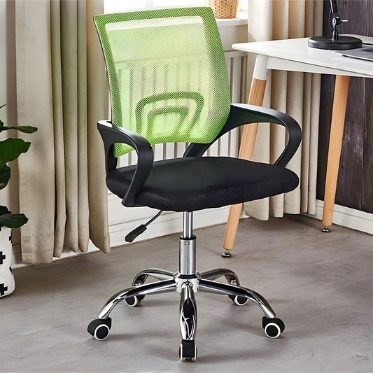 Chaise de Bureau Ergonomique avec Support Lombaire Vert – كرسي مكتب مريح مع دعامة للظهر تنزوت