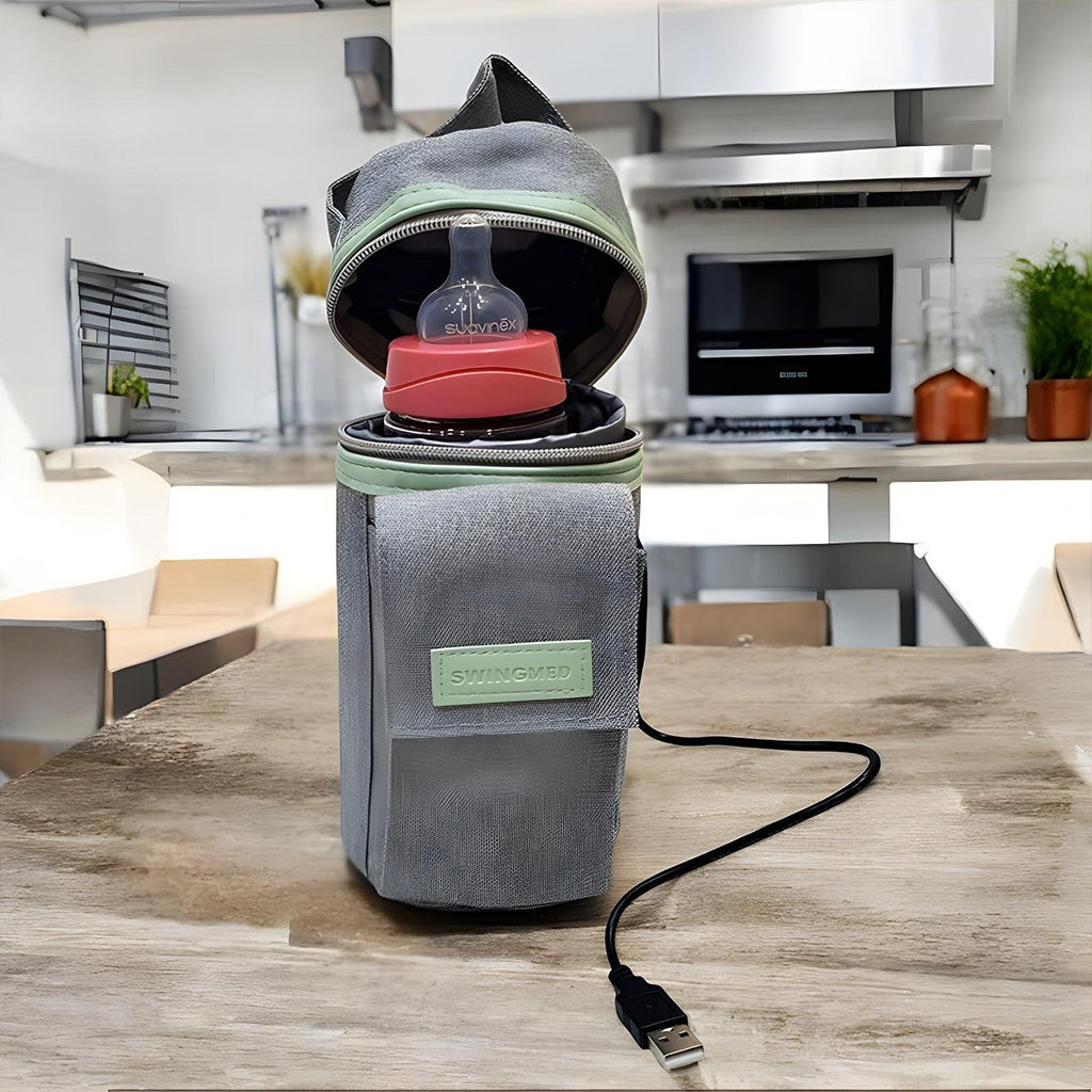 SWINGMED Chauffe Biberon Maison et Voiture USB – سخان قارورة الحليب محمول تنزوت