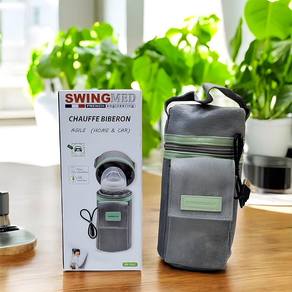 SWINGMED Chauffe Biberon Maison et Voiture USB – سخان قارورة الحليب محمول تنزوت