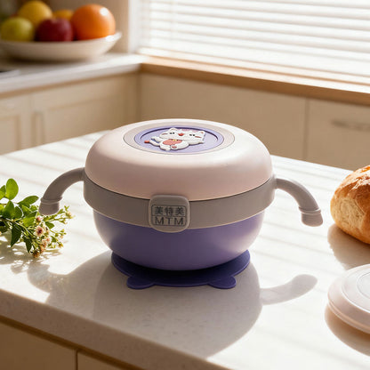 Boîte à Manger pour Enfants avec Couvercle Illustré Design Ludique – علبة حفظ الطعام للأطفال - تنزوت