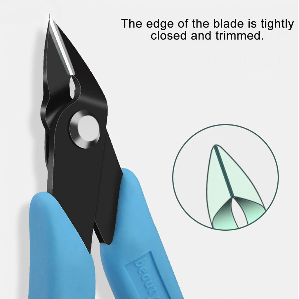 Coupe-ongles courbés en acier inoxydable pour ongles épais – مقص أظافر بتصميم منحني للأظافر السميكة تنزوت