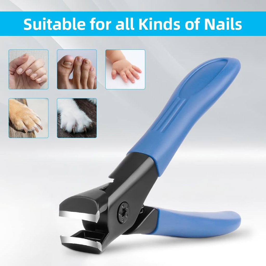 Coupe-ongles courbés en acier inoxydable pour ongles épais – مقص أظافر بتصميم منحني للأظافر السميكة تنزوت