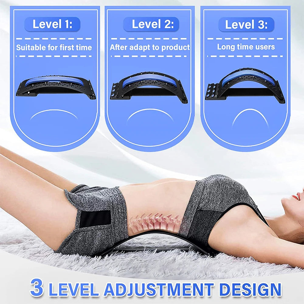 Civière de support lombaire pour massage du dos, planche vertébrale, muscle inférieur et supérieur, instituts oto pour hernie discale تنزوت