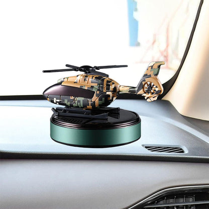 Diffuseur d’aromathérapie Solaire Décoration Style Avion Camouflage – موزع العطر في السيارة - تنزوت
