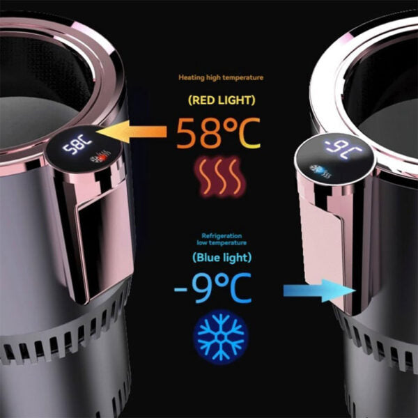 Chauffe-gobelet et refroidisseur de Tasse 2en1 pour Voiture – جهاز تسخين وتبريد المشروبات تنزوت