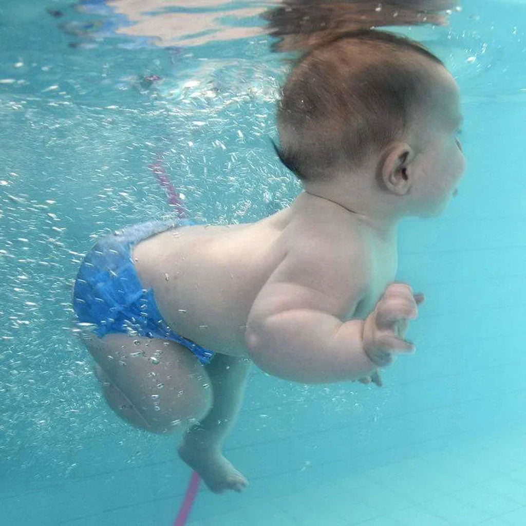 Couche bébé lavable et réutilisable pour Plage et Piscine – حفاضة الرضيع للمسبح تنزوت