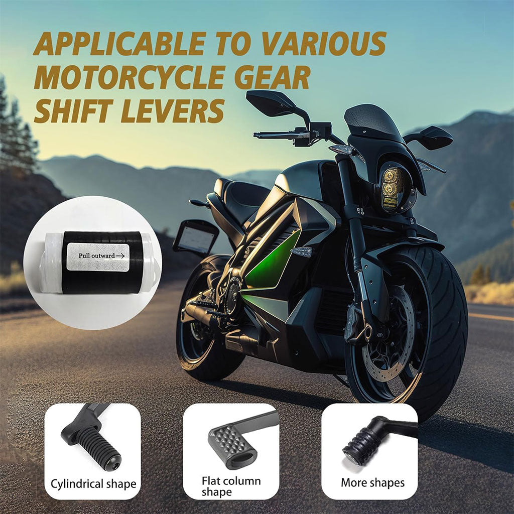 Protège Chaussures pour Moto en Caoutchouc Durable – أداة حماية الأحذية لسائقي الدراجات - تنزوت