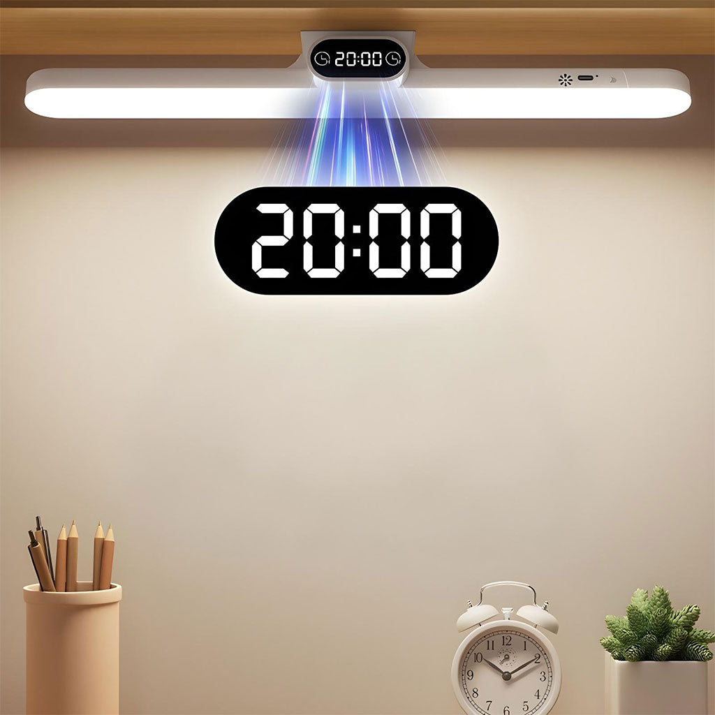 Barre lumineuse LED rechargeable tactile avec 3 modes de couleurs et minuterie GM – مصباح مغناطيسي قابل للتثبيت في عدة أماكن تنزوت