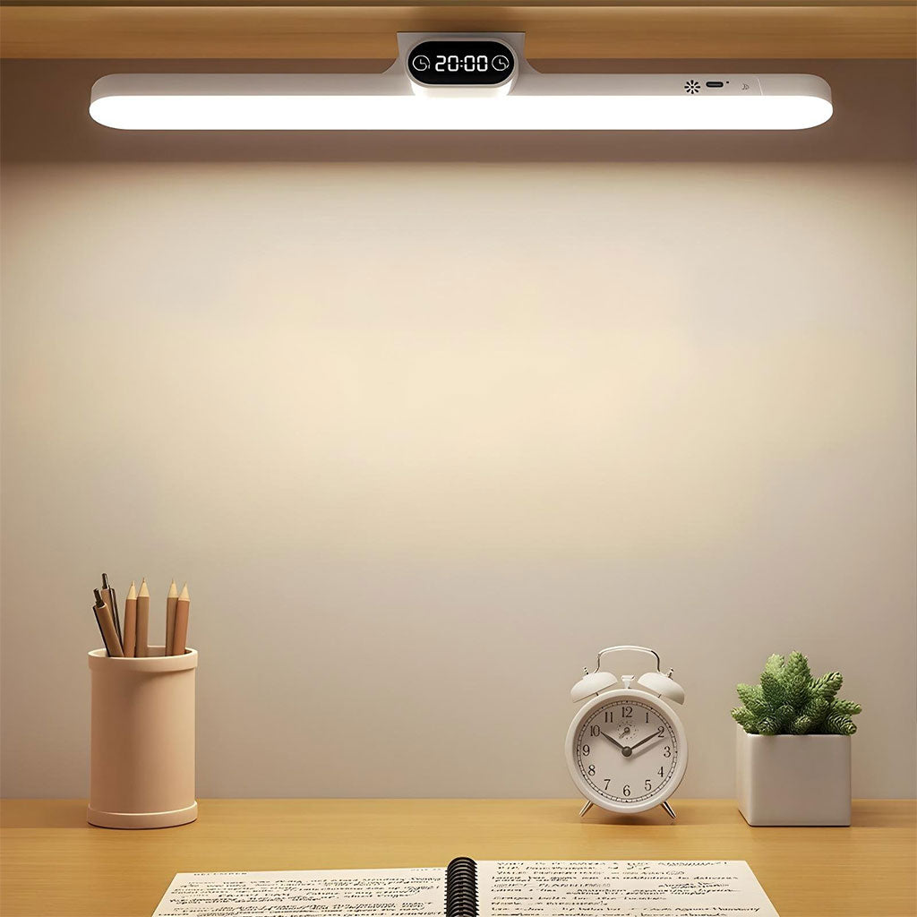 Barre lumineuse LED rechargeable tactile avec 3 modes de couleurs et minuterie GM – مصباح مغناطيسي قابل للتثبيت في عدة أماكن تنزوت