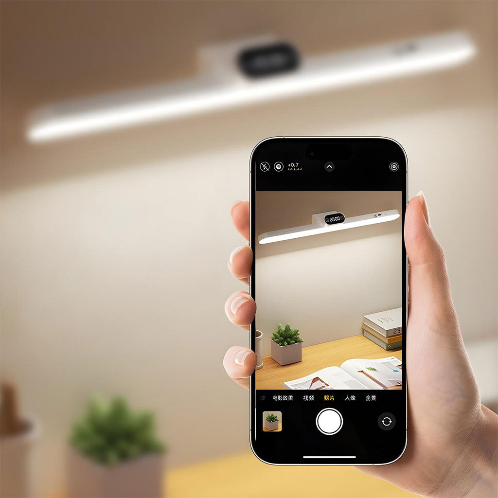 Barre lumineuse LED rechargeable tactile avec 3 modes de couleurs et minuterie GM – مصباح مغناطيسي قابل للتثبيت في عدة أماكن تنزوت