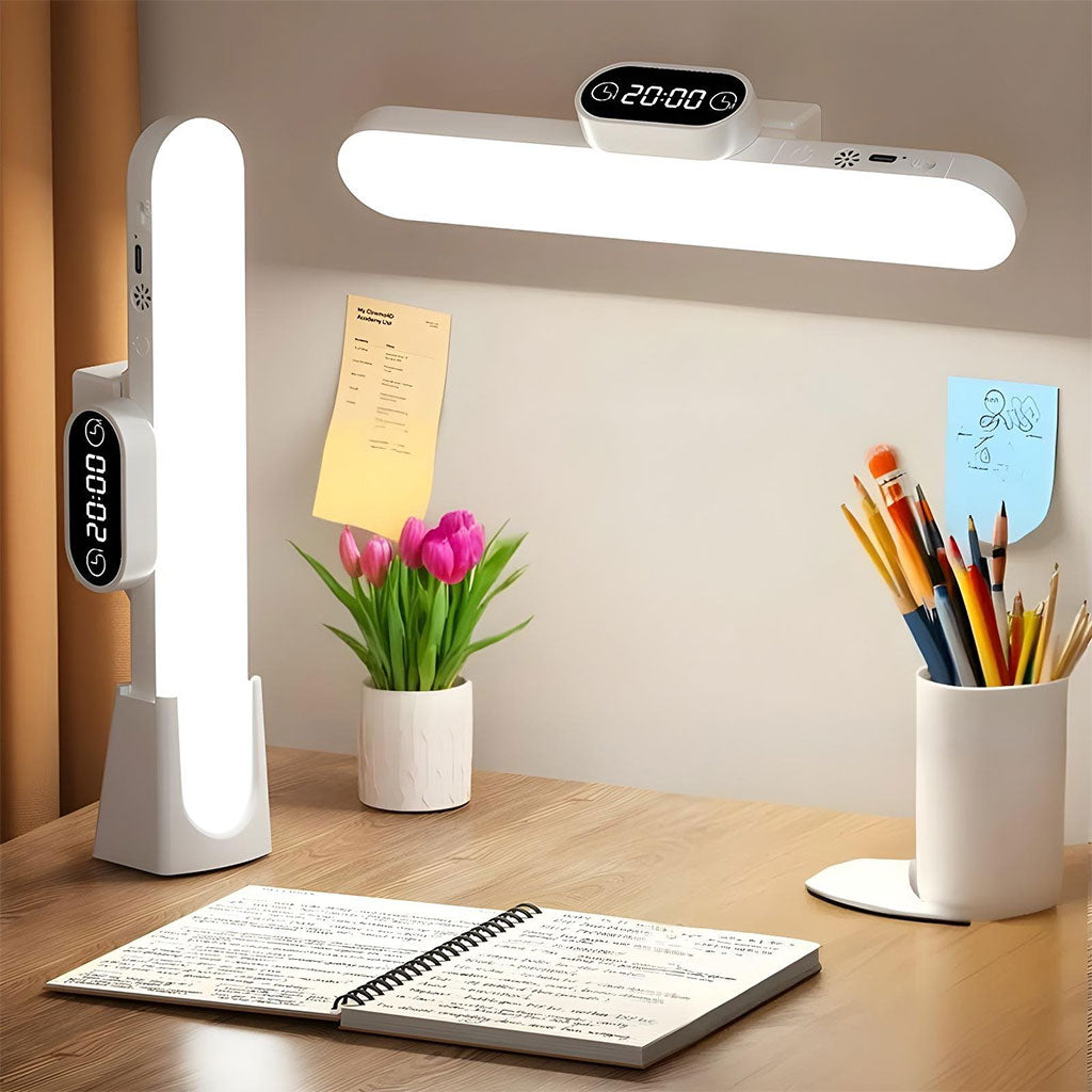 Barre lumineuse LED rechargeable tactile avec 3 modes de couleurs et minuterie PM – مصباح مغناطيسي قابل للتثبيت في عدة أماكن تنزوت