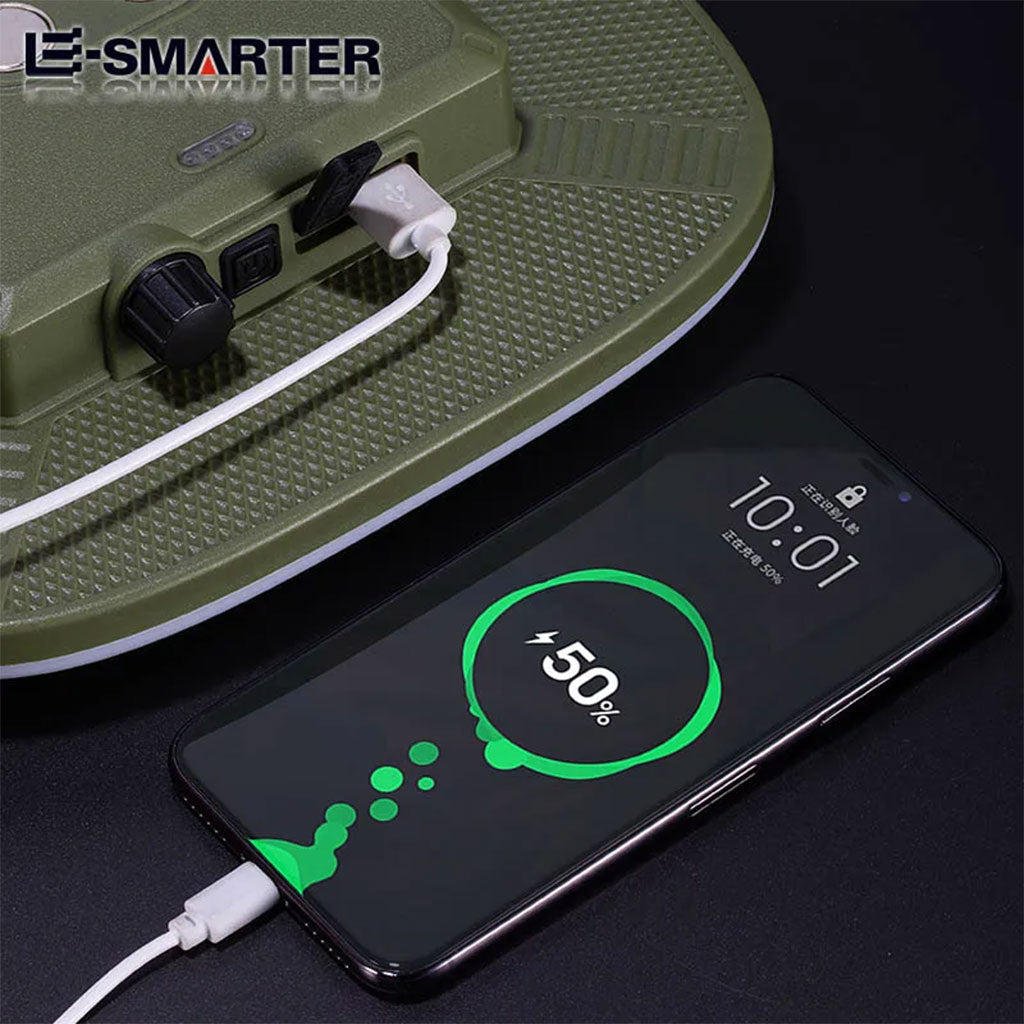 Lampe Camping 13000mAh 4000LM Ultraclair avec Power Bank – مصباح تخييم مع باور بانك تنزوت