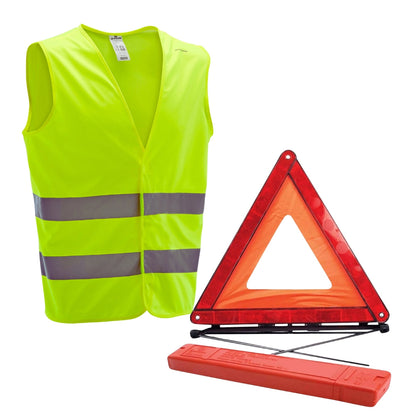 Kit de Sécurité Triangle Et Gilet De Signalisation De Secours - تنزوت