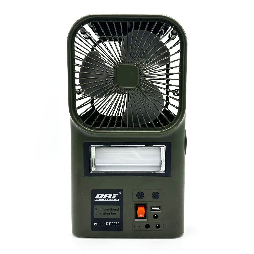 Kit Ventilateur et Lampe avec Panneau Solaire Multifonctionnel DT-9030 – طقم مروحة ومصباح متعدد الإستعمالات تنزوت