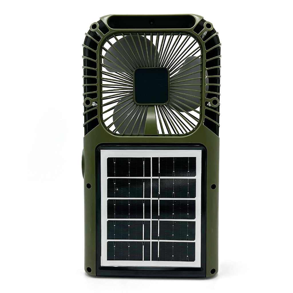 Kit Ventilateur et Lampe avec Panneau Solaire Multifonctionnel DT-9030 – طقم مروحة ومصباح متعدد الإستعمالات تنزوت