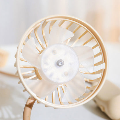 Ventilateur de Cou Portable 2 Vitesses Rechargeable par USB – مروحة عنق تنزوت