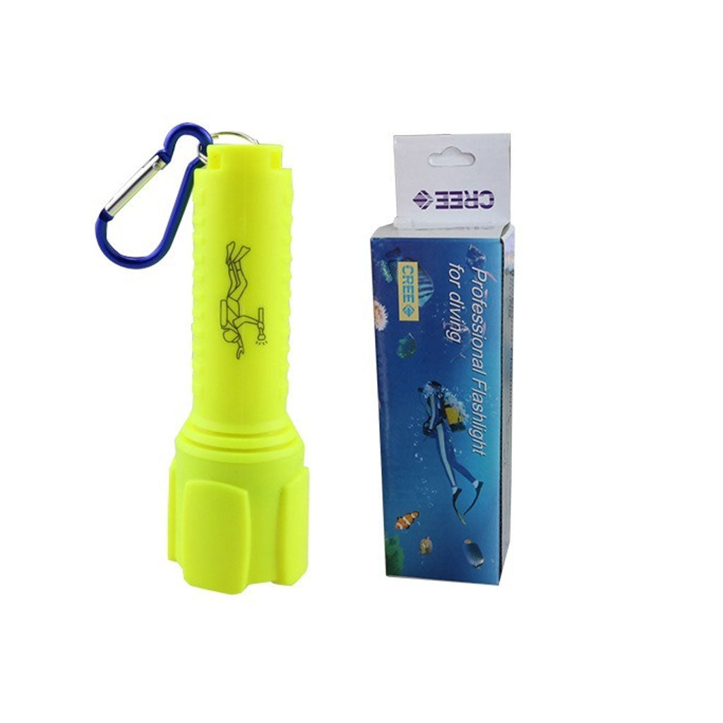 Lampe Torche Sous-Marine Étanche jusqu’à 25 mètres – مصباح تحت السباحة تحت الماء تنزوت