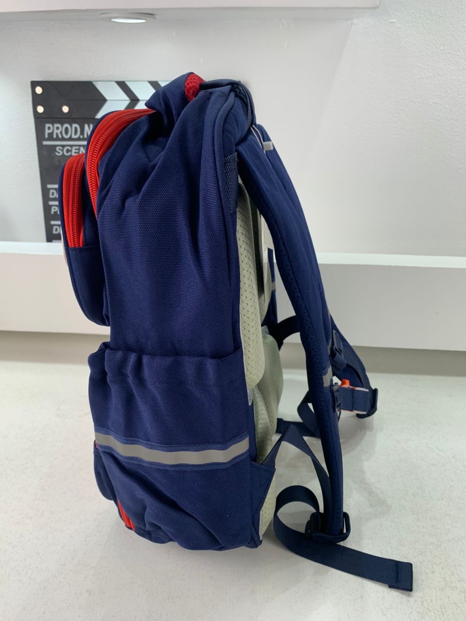 Sac à Dos Scolaire Orthopédique pour Enfants Xiao Wang Ya Bleu et rouge – محفظة مدرسية للأطفال أزرق وأحمر تنزوت