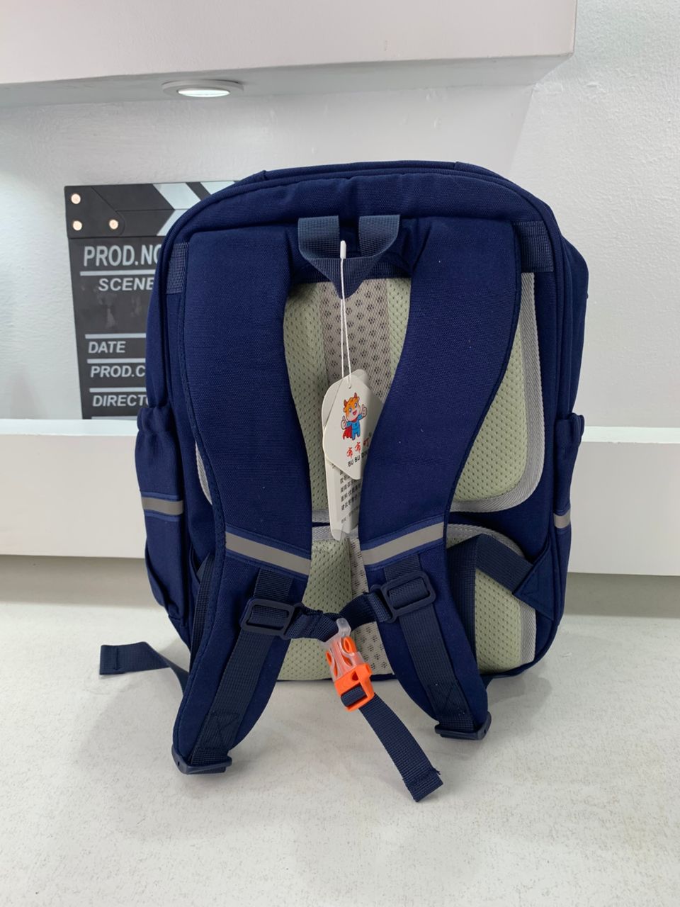 Sac à Dos Scolaire Orthopédique pour Enfants Xiao Wang Ya Bleu et Vert – محفظة مدرسية للأطفال أزرق وأخضر تنزوت