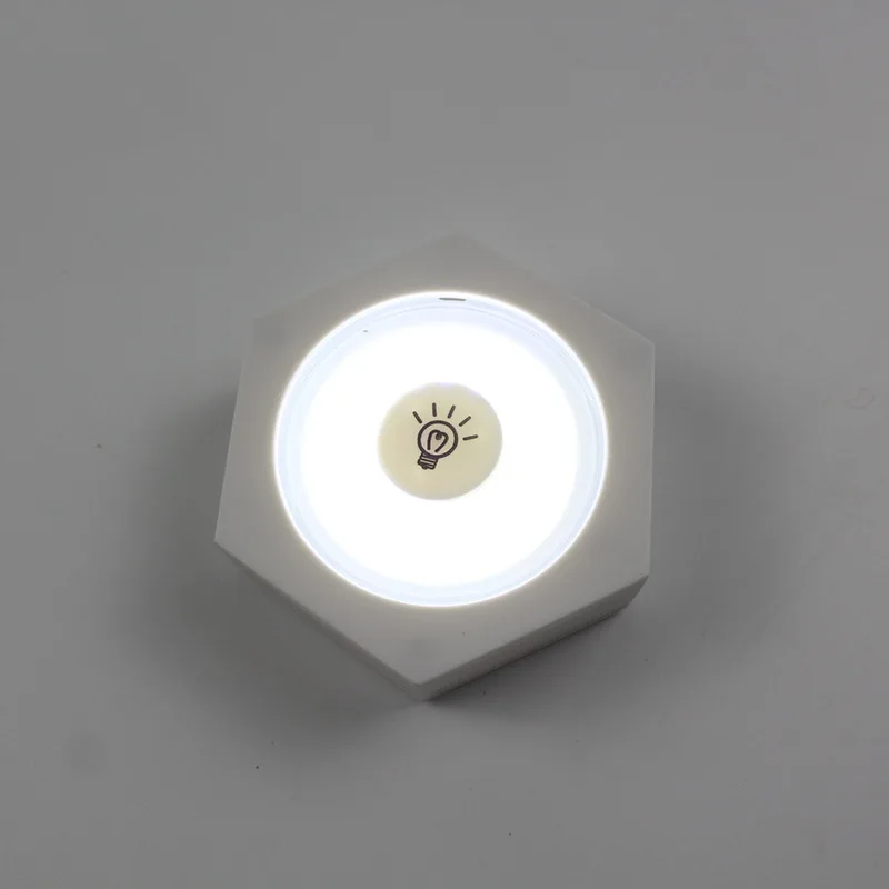 Kit de 3 lampes Led Hexagone sans fil avec télécommande تنزوت