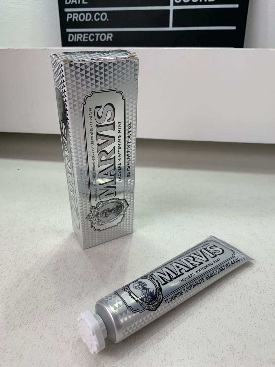 Marvis Dentifrice Blanchissant pour Fu-meurs 85ml Made in Italy – معجون أسنان مارفيس - تنزوت